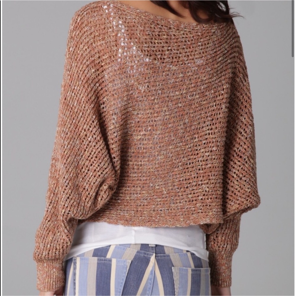 Free People Sunday Smile Horizontal Rib Pullover - Picture 3 of 8